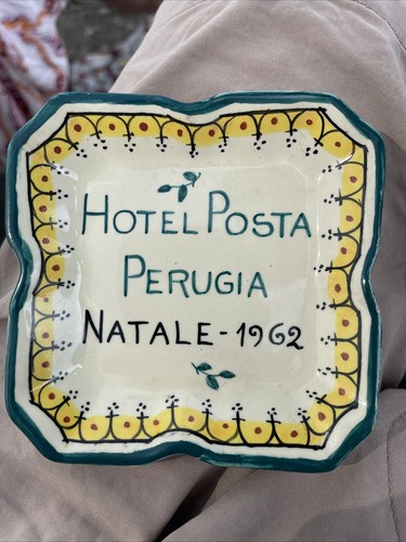 Vintage small tray dish hotel - vintage,