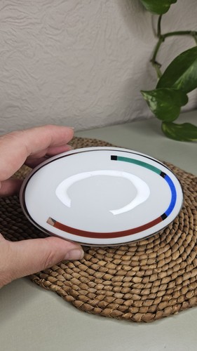 Piatto ovale vintage art deco - ovale,