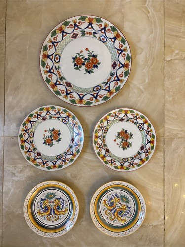 Cinque piatti epoca - cinque, d’epoca