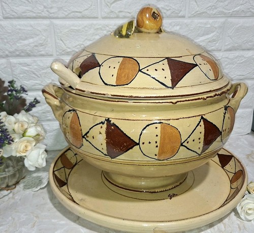 Zuppiera epoca ceramica - ,