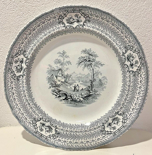 Piatto ceramica epoca - piatto,